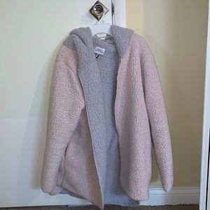 URBAN OUTFITTERS SHERPA HOODED TEDDY HACKET M/L